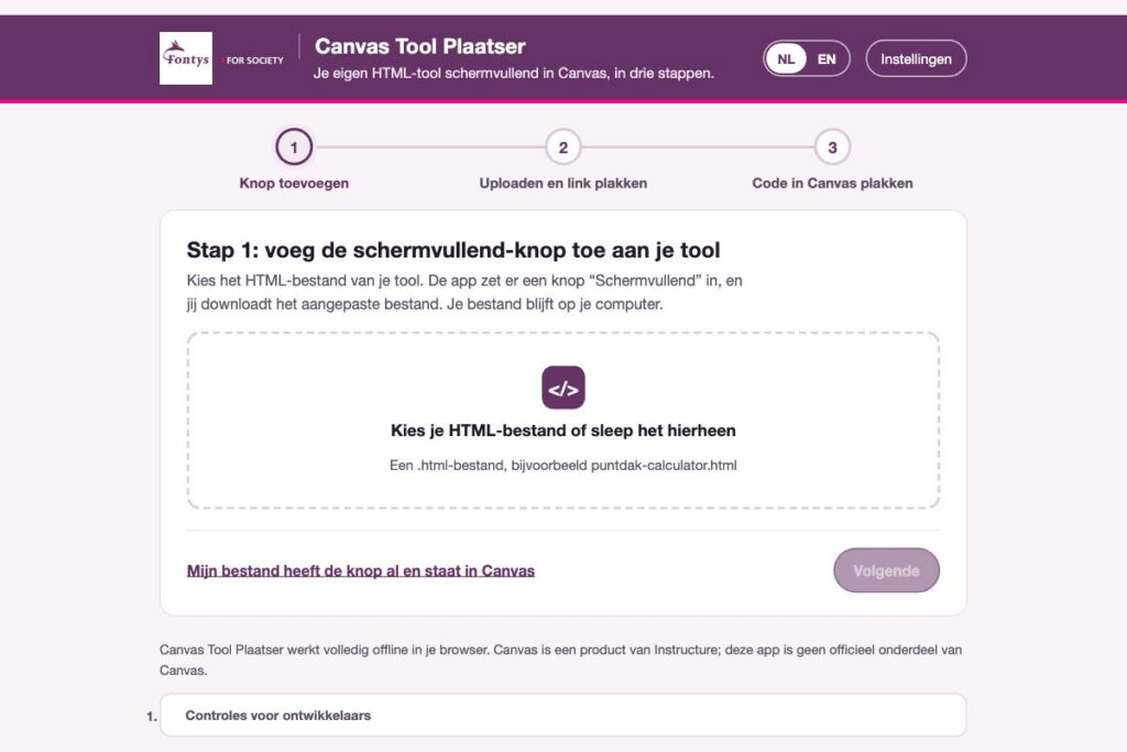 AI vibecodetool | Canvas Plaatser V3